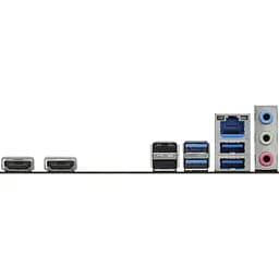 Материнська плата ASRock B760M-H2/M.2 (1700/B760, 2xDDR5, 1xPCIex16, 4xSATAІІІ, 2xM.2, GLan, 7.1ch, mATX) - мініатюра 4