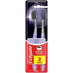 Зубна щітка Colgate High Dens Charcoal 2 шт.
