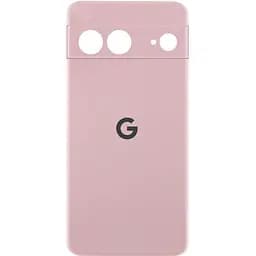 Чохол Lakshmi SilIcone Cover Full Camera (AAA) with Logo для Google Pixel 7 Pink Sand