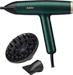 BaByliss Фен Air Power Pro, 1700Вт, 3 режими, дифузор, іоніз-я, хол. обдув, зелений
