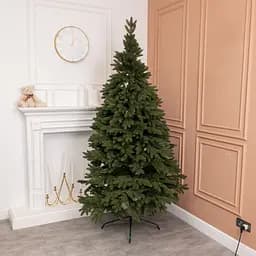 Лита штучна ялинка 1.5 м зелена Шепетівська V16 реалістична Преміум LUGI KOS-SHPGR15