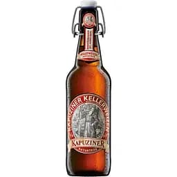 Пиво Kapuziner Kellerweizen полутемное 5.1% 0.5 л