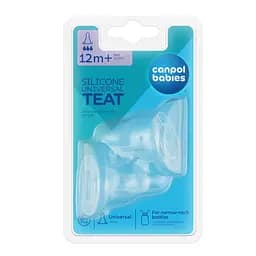 Соска кругла Canpol babies Швидка 12+, 2 шт. (18/117)
