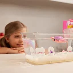 Інтерактивний ігровий набір Мама черепаха із сюрпризом Pets and Robo Alive 9560 "Mama and Baby Surprise" - мініатюра 3