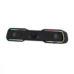 Саундбар 2E PCS101 RGB 2.0 USB Black (2E-PCS101BK) - мініатюра 3