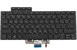 Клавіатура для ноутбука ASUS (GA503 series) ukr, black, без фрейму, підсвітка клавіш (оригінал)