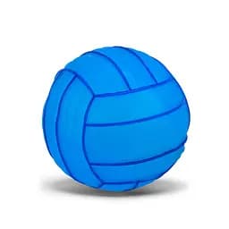 Детский резиновый мяч Bambi RB20584(Blue) 130 грамм, диаметр 16 см