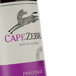 Вино Cape Zebra Pinotage, червоне, сухе, 13%, 0,75 л (8000015201915) - мініатюра 3