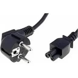 Кабель живлення 2E 1.8 м 0.75 мм Cee 7/7 Iec C5 для ноутбука 3 піни