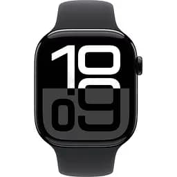 Смарт-годинник Apple Watch Series 10 GPS 46mm Jet Black Aluminum Case with Black Sport Band M/L (MWWQ3) [114949] - мініатюра 2