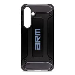 Чехол для Samsung Galaxy S24 Plus 5G (SM-S926), Panzer, черный, противоударный, бронированный, милитари, панель-накладка, защита всего корпуса, защита дисплея и камеры, термополиуретан (TPU) + поликарбонат (PC), ArmorStandart (ARM75612)