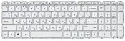 Клавіатура для ноутбука HP Pavilion (17, 17-E) White, (No Frame)