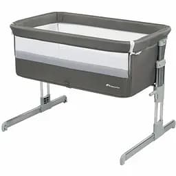 Приставне ліжечко Bebe Confort Calidoo Gray Mist, сіре (2105440210)