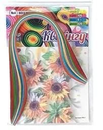 Набор для квиллинга №4 "Радуга" 7 цветов 105шт/5мм/420мм НК-4 Колорит