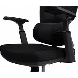 Офісне крісло GT Racer B-121A Black [132240] - мініатюра 11