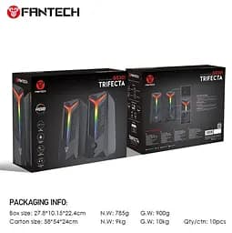 Комп'ютерні колонки Fantech GS 301 TRIFECTA Bluetooth Black - мініатюра 7