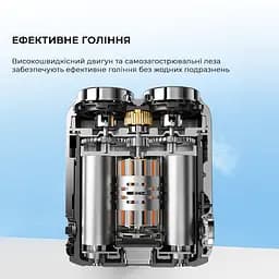 Електробритва Metz Traveller Shaver with Bag black MZXZ021-BK - мініатюра 4