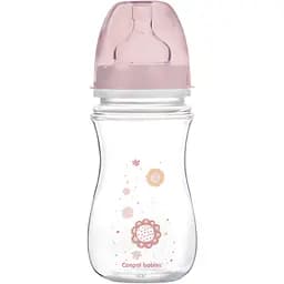 Антиколікова пляшечка для годування Canpol babies Easystart Newborn Baby 240 мл рожевий (35/217_pin)