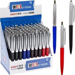 Ручка автоматична кулькова U-Fashion 286, синя, 0,5мм (6934121289539)