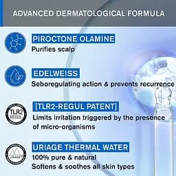 Шампунь м'який балансуючий Uriage DS Hair Soft Balancing Shampoo 200 мл - мініатюра 6