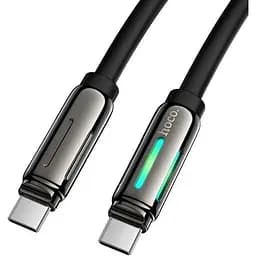 Кабель Hoco U136 Prize 60W charging data cable Type-C to Type-C Чорний