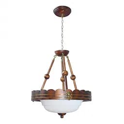 Люстра подвесная Brille кантри E27 60W BR (KL-167S/3)