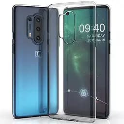TPU чохол Epic Transparent 1,5mm для OnePlus 8 Pro Безбарвний (прозорий)