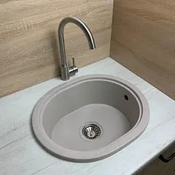 Кухонна мийка Adamant CIRCUM avena 500x425x180 мм, без крила 50 см - мініатюра 2