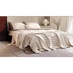Муслиновое покрывало Saheser Striped Vizon 230х250 см pbe0051327