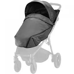 Козирок для коляски Britax B-Agile / B-Motion Black Denim, з накидкою, сірий (2000025714) - мініатюра 2