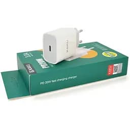 Зарядное устройство KAKUSIGA USB-C PD20W white (KSC-500 HELI)