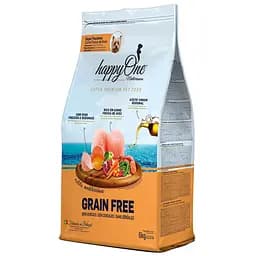 Сухой корм для собак мелких пород happyOne Mediterraneum Small Breeds Fresh Meat со свежим мясом беззерновой 6 кг