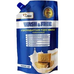 Мило господарське рідке Wash&Free універсальне 1 кг