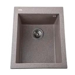 Гранитная мойка Globus Lux Lama мокко 410x500 мм, Серый
