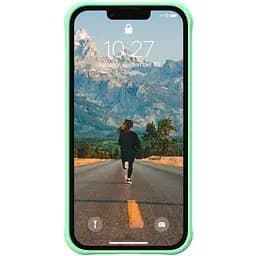 Оригінальний протиударний силіконовий чохол UAG DOT Silicone для iPhone 13 Spearmint (11317V317777) - мініатюра 9