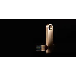 USB флеш накопичувач Kingston 64GB DataTraveler SE9 G3 Gold USB 3.2 (DTSE9G3/64GB) - мініатюра 5