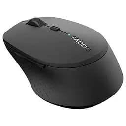 Бездротова миша Rapoo M300 Silent Wireless Multi-Mode Bluetooth Dark Grey (M300 silent grey) - мініатюра 2