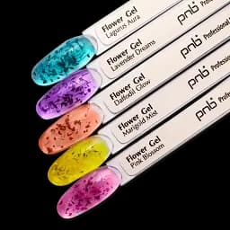 Квітковий гель PNB UV/LED Flower Gel Lagurus Aura 5 мл - мініатюра 5