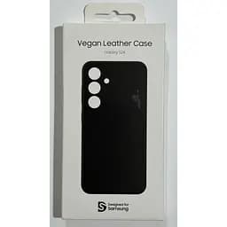 Оригінальний шкіряний чохол Samsung Vegan Leather Case для Samsung Galaxy S24 (62") Black GP-FPS921HCABW - мініатюра 2
