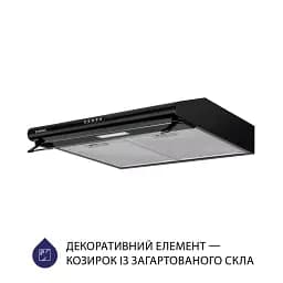 Витяжка плоска Minola HPL 615 BL - мініатюра 4