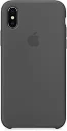 Чохол-накладка TOTO Silicone Case Apple iPhone X/XS Dark Grey