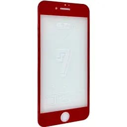 Защитное стекло DK 4D Full Glue для Apple iPhone 7/8/SE red
