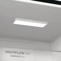 Холодильник Gorenje NRK619EABXL4 з нижн. мороз. камерою 185х60х60 см 2 дв. Х 204 л М 96 л A+ NoFrost Plus Fresh zone чорний - мініатюра 10