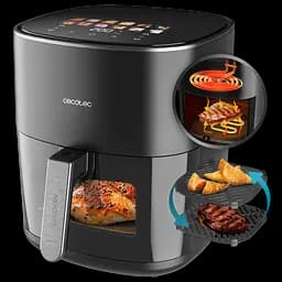 Мультипечь (аэрогриль-фритюрница) CECOTEC Cecofry&Grill Duoheat 6500