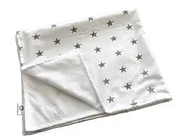 Непромокаемая пеленка Moontime "Звезды на белом"