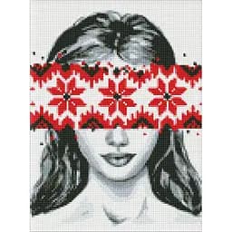 Алмазна мозаїка Оберіг ©alina.slobodian.art Ідейка AMC7667 без підрамника 30х40 см