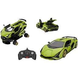 Машинка-конструктор Rastar Lamborghini Sian 1:18. Зелений - мініатюра 3