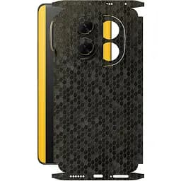 Защитная пленка StatusSKIN для Xiaomi Poco X7 Корпус Винил Соты черные