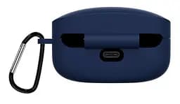 Чохол-накладка DK Silicone Candy Friendly із карабіном для Sony WF-1000XM4 (dark blue) - мініатюра 3