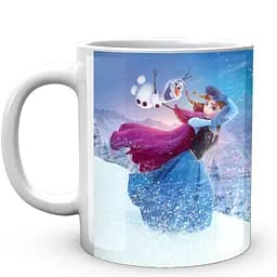 Кружка GeekLand Frozen Холодное Сердце Анна Кристофф Олаф FZ.002.17 330 мл белая